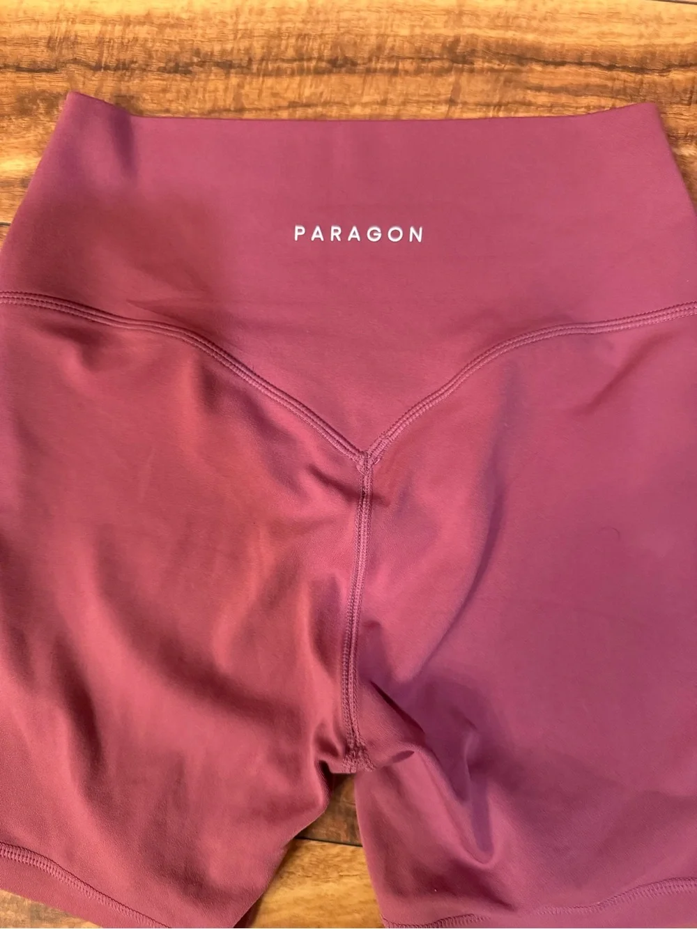Paragon reluna High-Waist Women's Shorts — Mauve Pink